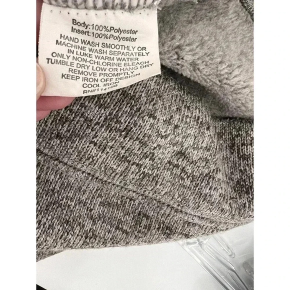 Women’s Texas A & M Colosseum Flyaway SMALL Gray Full-Zip Jacket Charcoal Gray - Picture 8 of 8